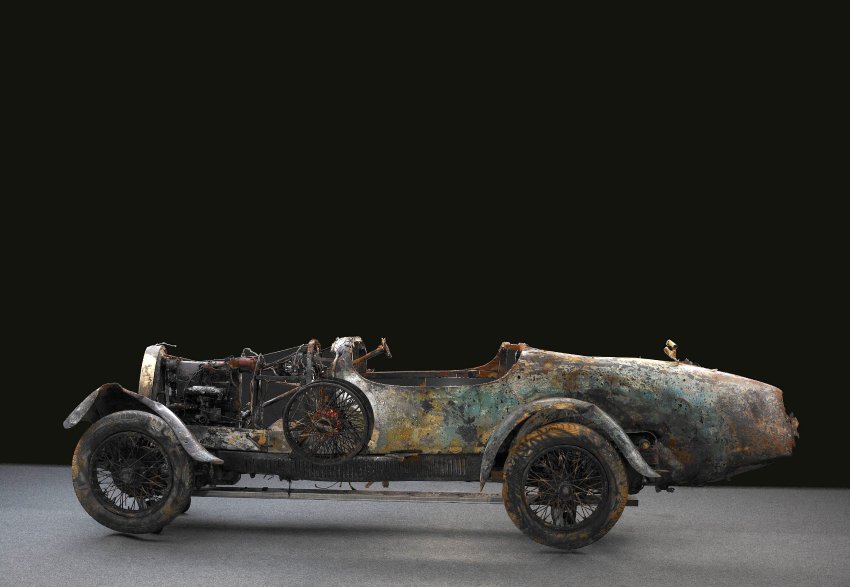 So sieht das Wrack jetzt aus, Foto von: Bonhams