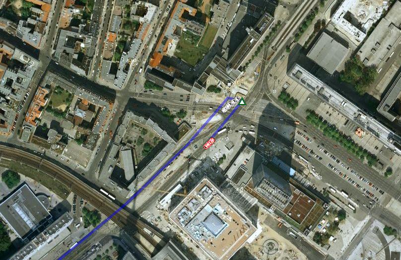 So sieht eine mögliche Strecke ab Berlin aus