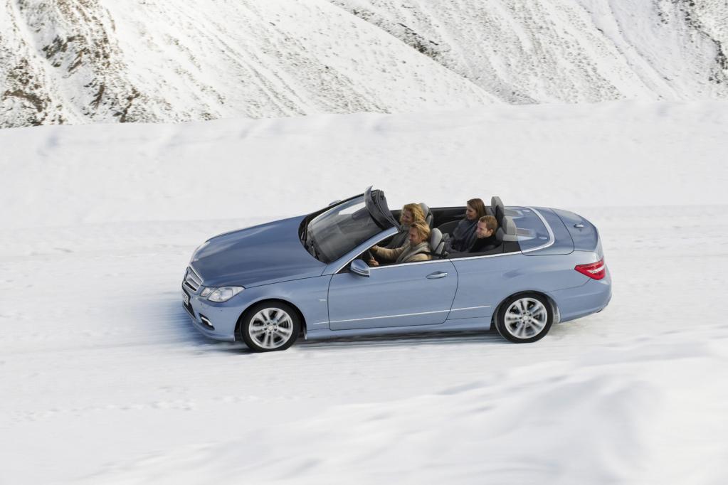 Tipp: Bei Schnee die Geschwindigkeit halbieren 