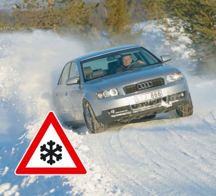 Tipps für sicheres Fahren auf Eis und Schnee