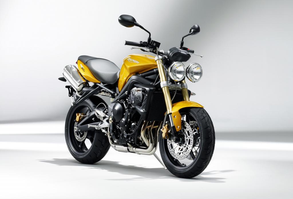 Triumph Street Triple in limitiertem Gelb-Ton