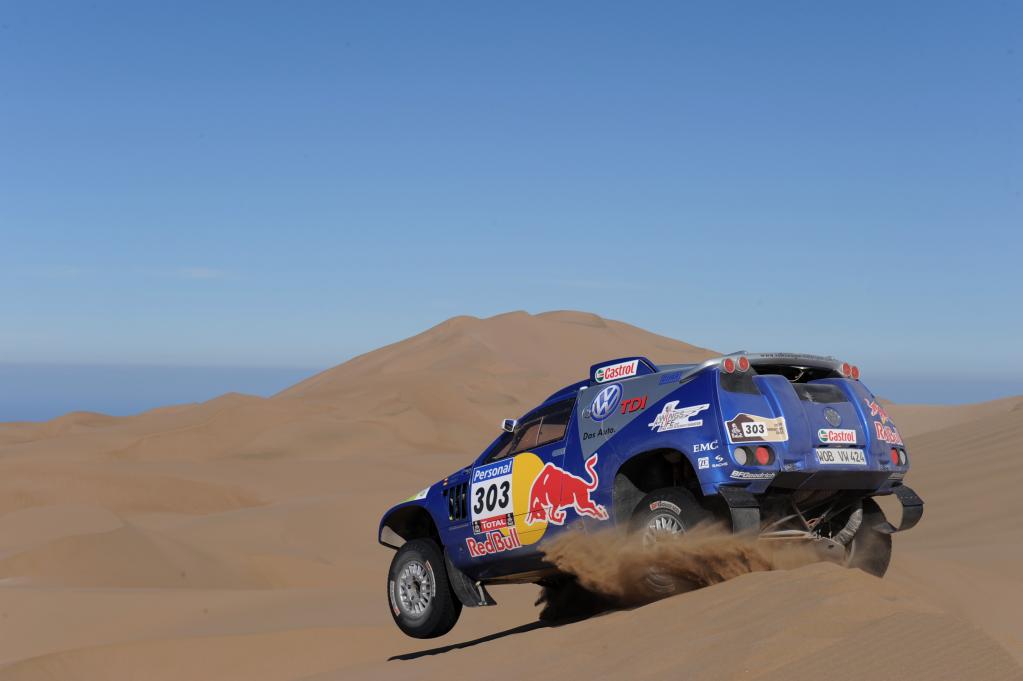 Volkswagen Race Touareg von Carlos Sainz und Lucas Cruz.