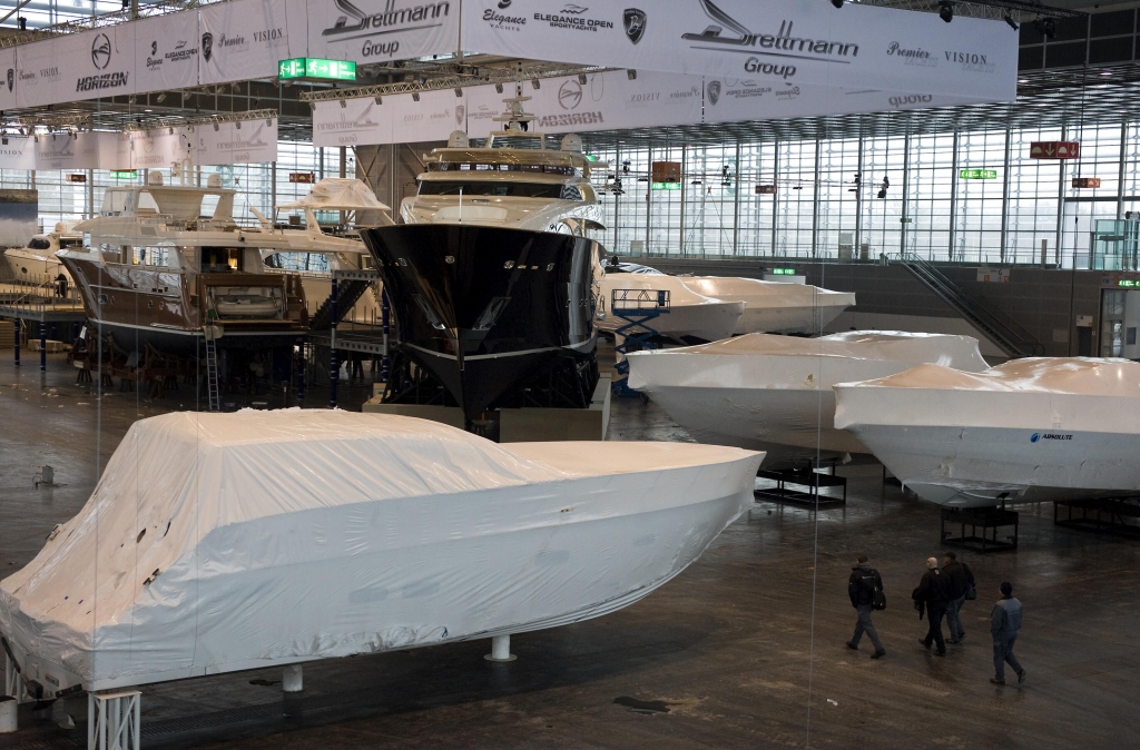 boot Düsseldorf 2010: Weltpremieren der großen Klasse - Motoryachten und Segelyachten