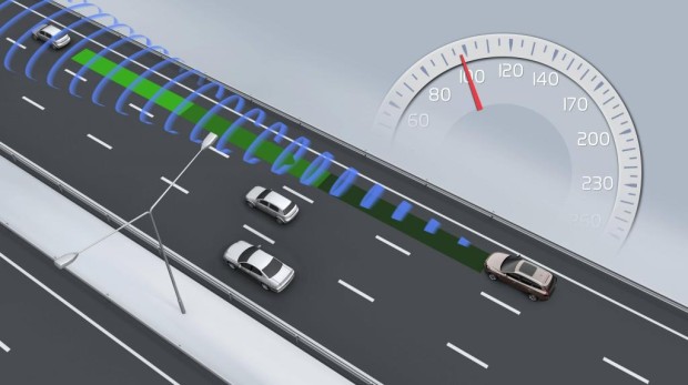  ADAC-Test: Platz eins für Volvos Geschwindigkeits- und Abstandsregelsystem
