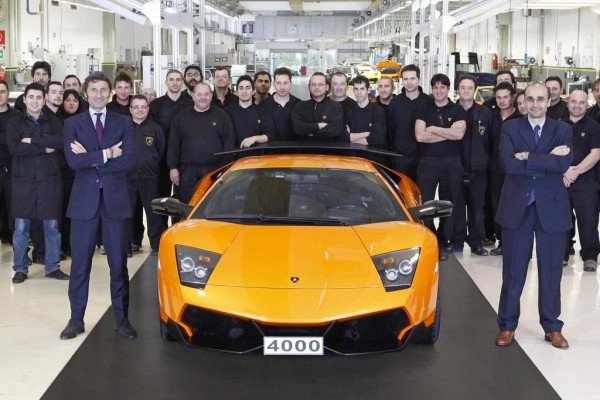  Jubiläum bei Lamborghini. Nummer 4.000 geht nach China