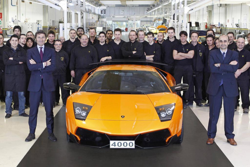  Jubiläum bei Lamborghini. Nummer 4.000 geht nach China