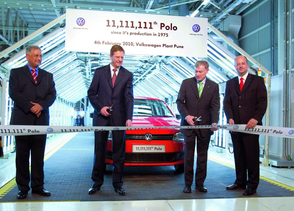 11 111 111. Volkswagen Polo lief in Indien vom Band