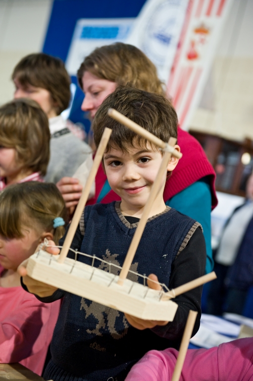 Auch für Kinder hält das Programm der BOATFIT 2010 wieder einiges bereit.