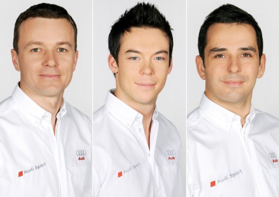 Audi: Starke Fahrerteams für Le Mans 2010