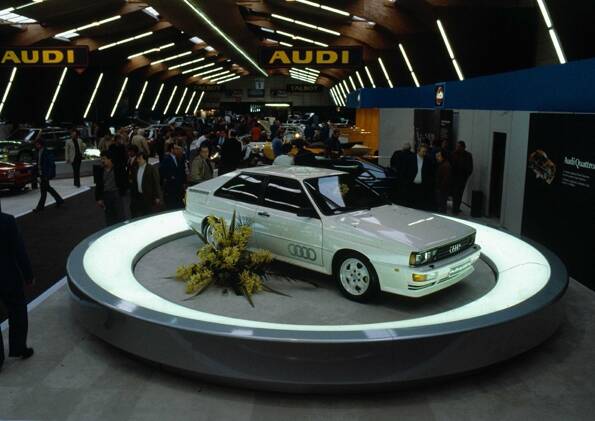 Audi Tradition feiert 30 Jahre quattro