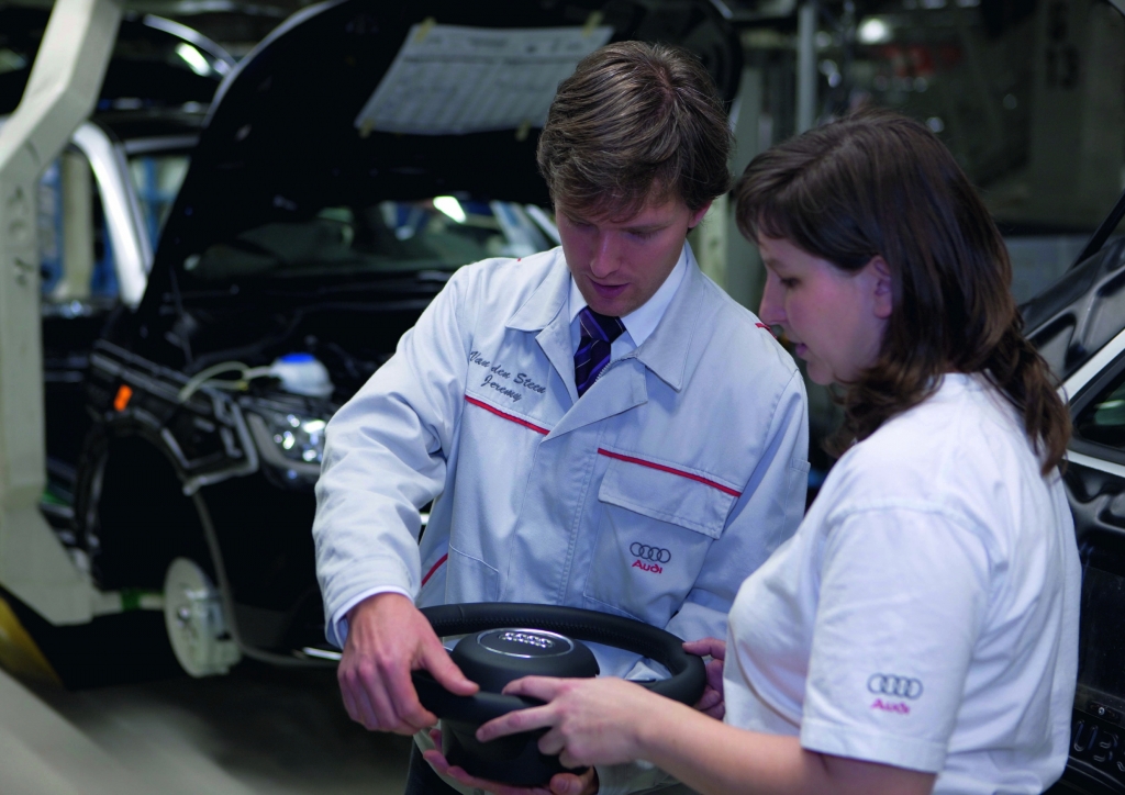 Audi hat 285 Millionen Euro für die Produktion des A1 in das Werk Brüssel investiert.