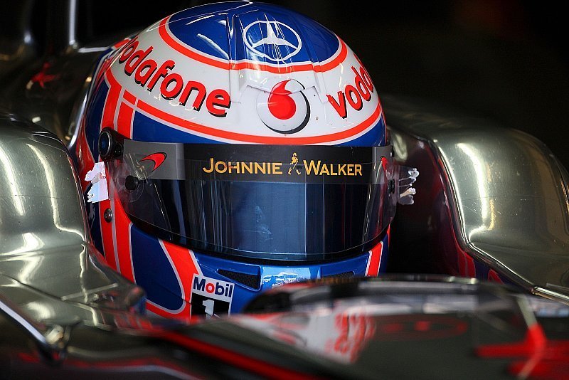 Button: Ferrari ist sehr stark: Testfavorit gefunden