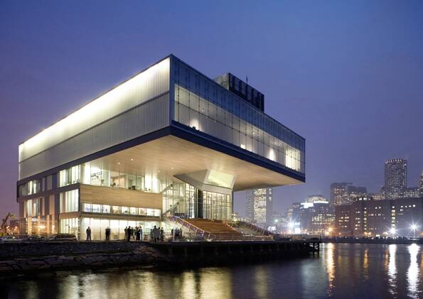 Der Beitrag von Diller Scofidio + Renfro: Institute of Contemporary Art Boston 2006. 