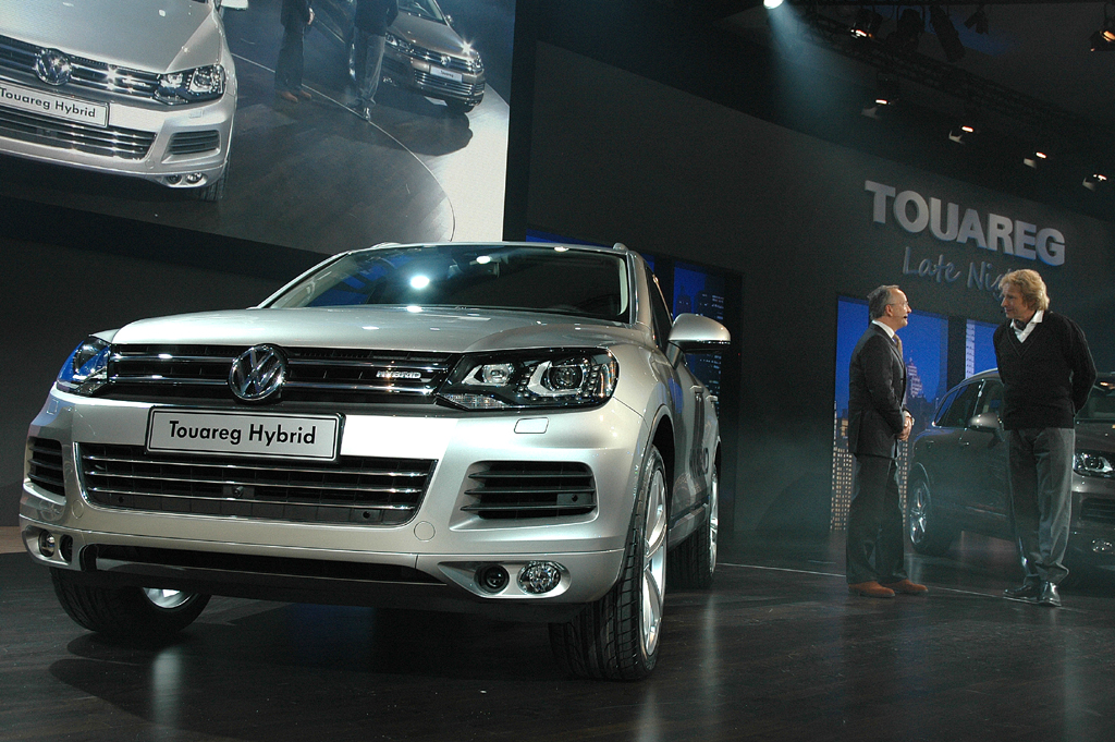 Der neue VW Touareg, hier das Hybrid-Spitzenmodell. 