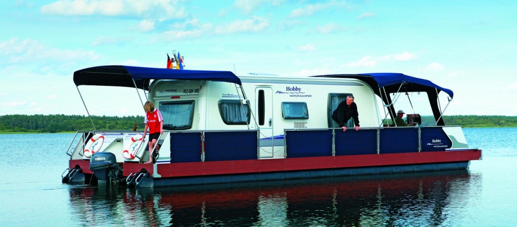 Ein Hobby als Hausboot: WaterCamper