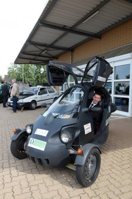 Elektroautos auf Straßen im Harz