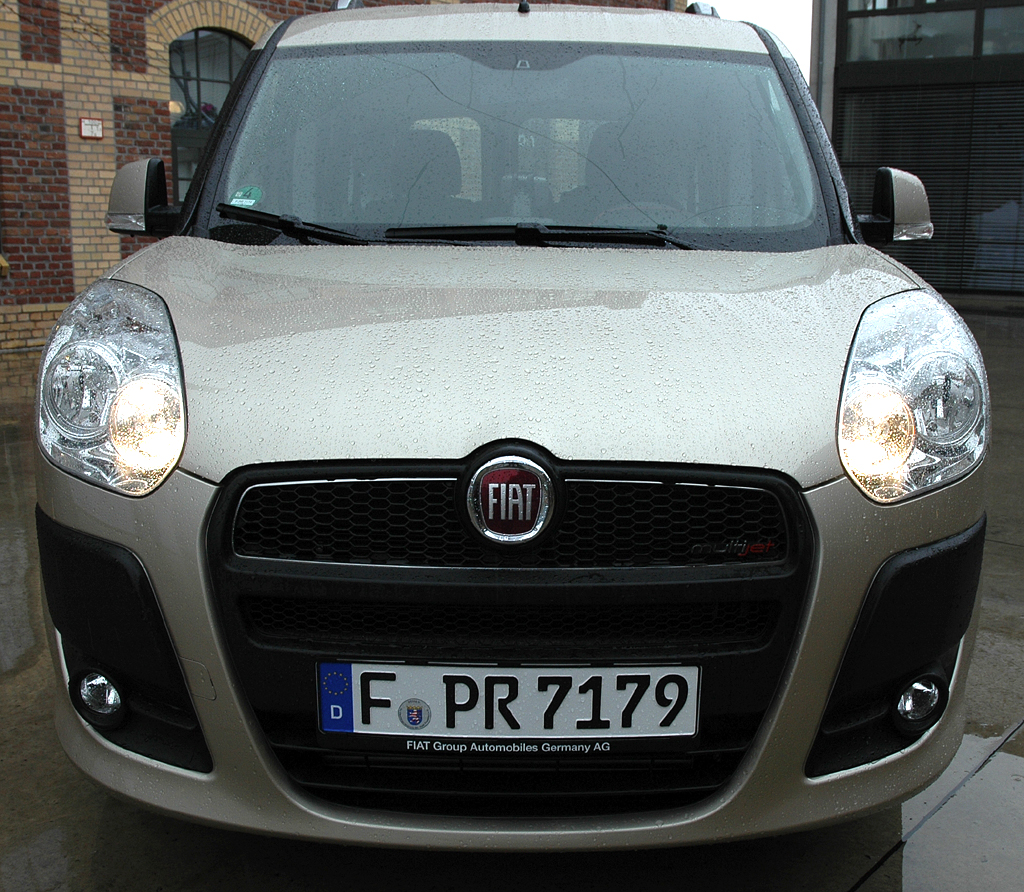 Fiat Doblò: Frontansicht. 