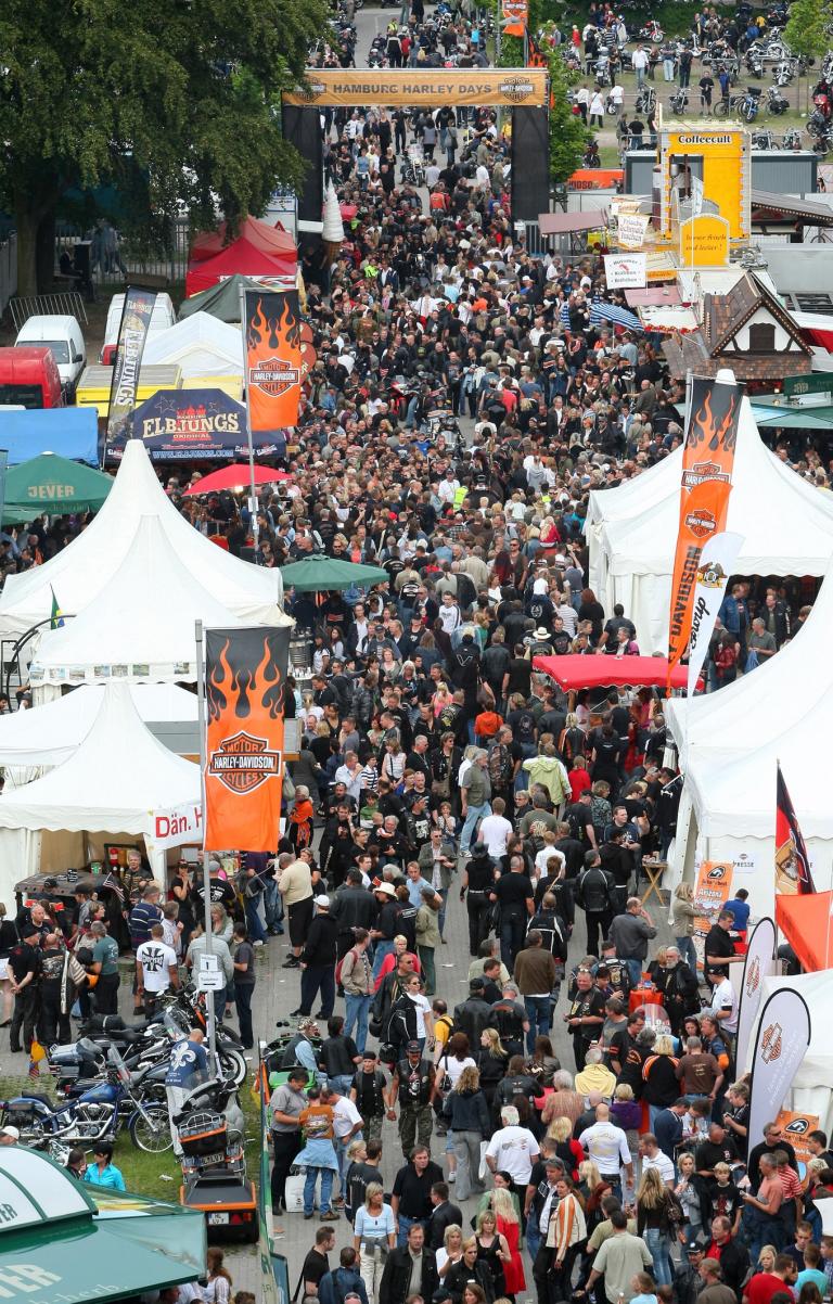 Harley-Days finden nun doch mitten in Hamburg statt