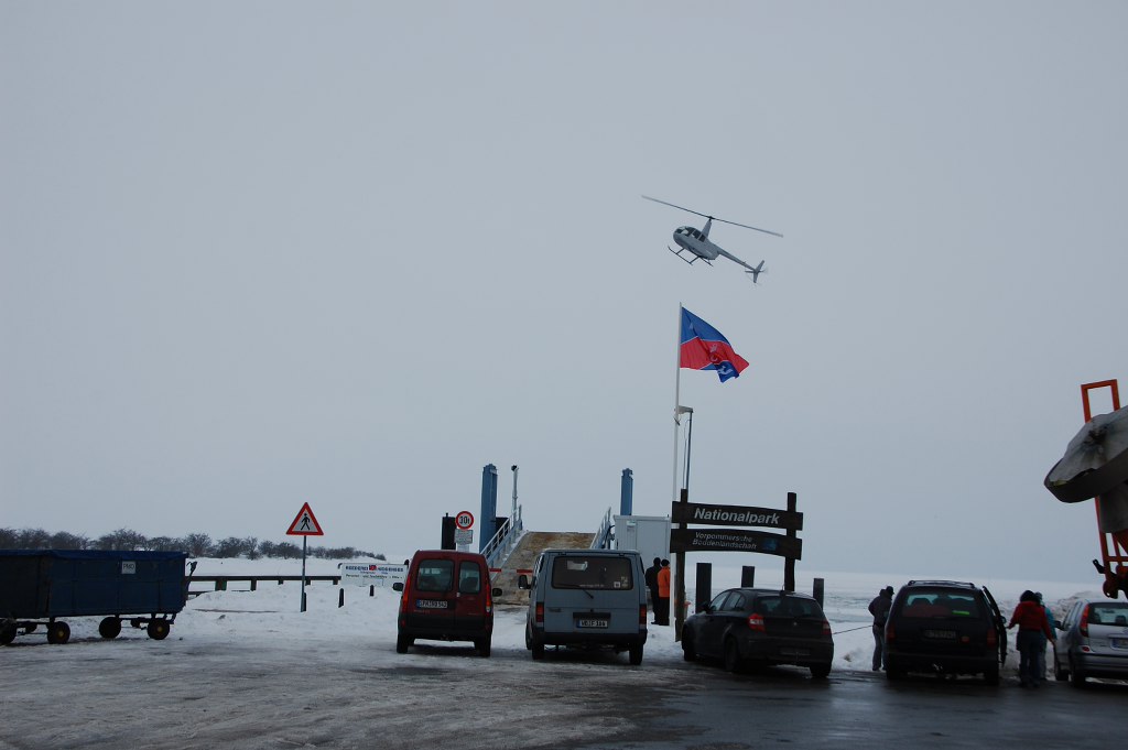 Hubschrauber oder Hovercraft?  - Der aubenteuerliche Weg nach Hidensee