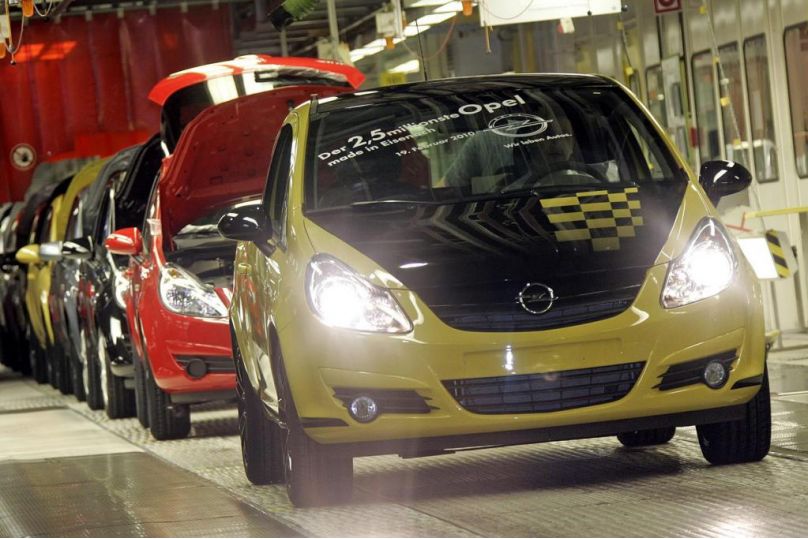 In Eisenach lief der 2,5-millionste Opel vom Band