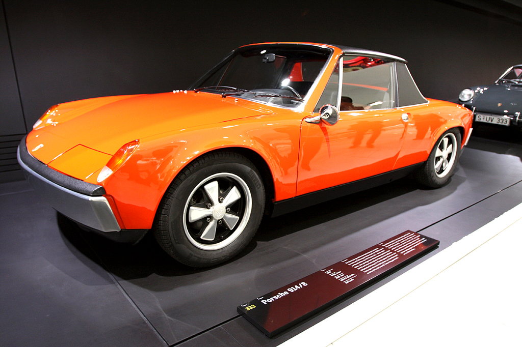 Ist auch schon Vergangenheit: Porsche-Modell 914. 