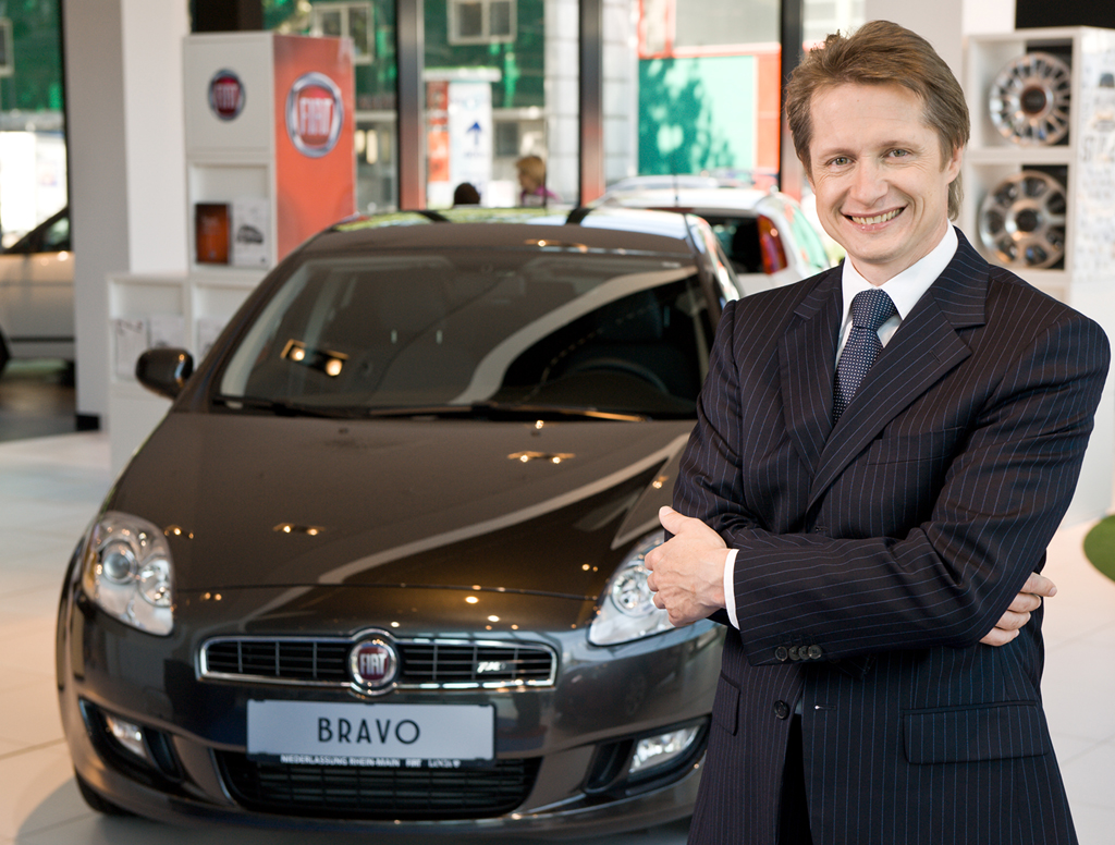 Italienische Aussichten: Fiat-Deutschland-Chef Kantner. 