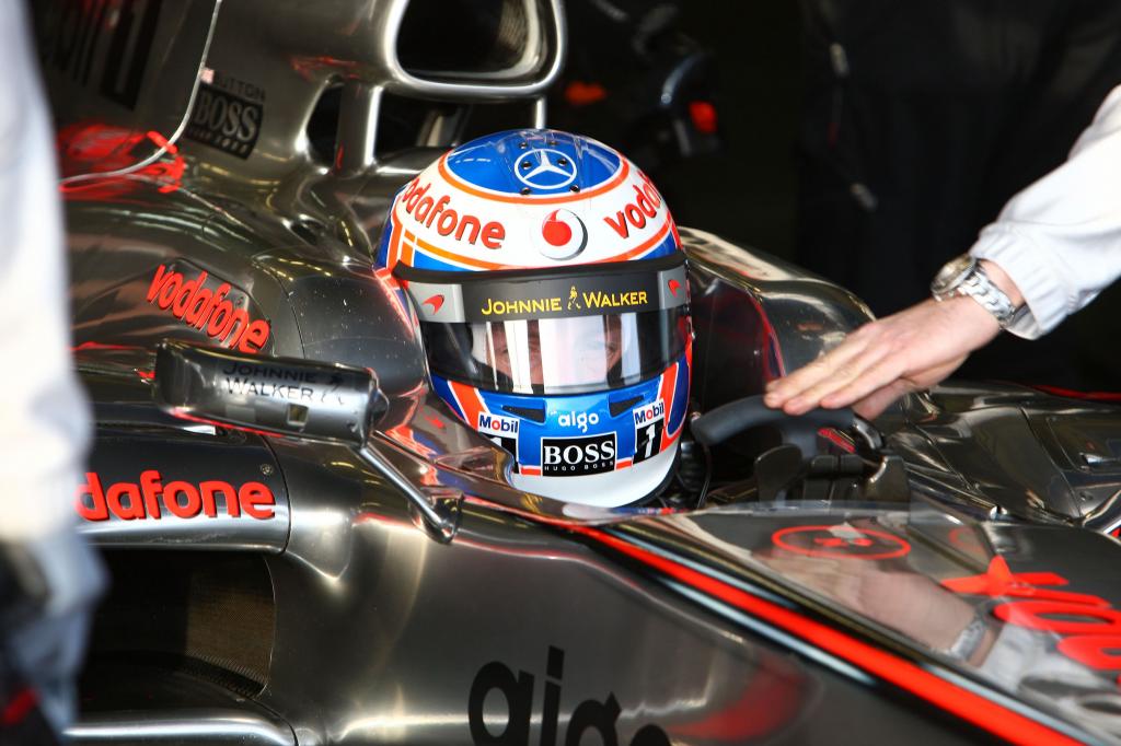 Jenson Button, McLaren Mercedes, Formel 1, Test Jerez, 19.02.10 (Foto: mspb/Lukas Gorys)