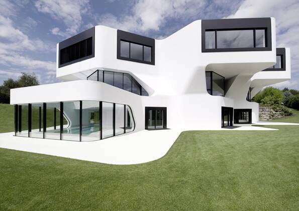 Mayer H. Architects aus Berlin: Casa Villa MRMM nahe Ludwigsburg 2008. 