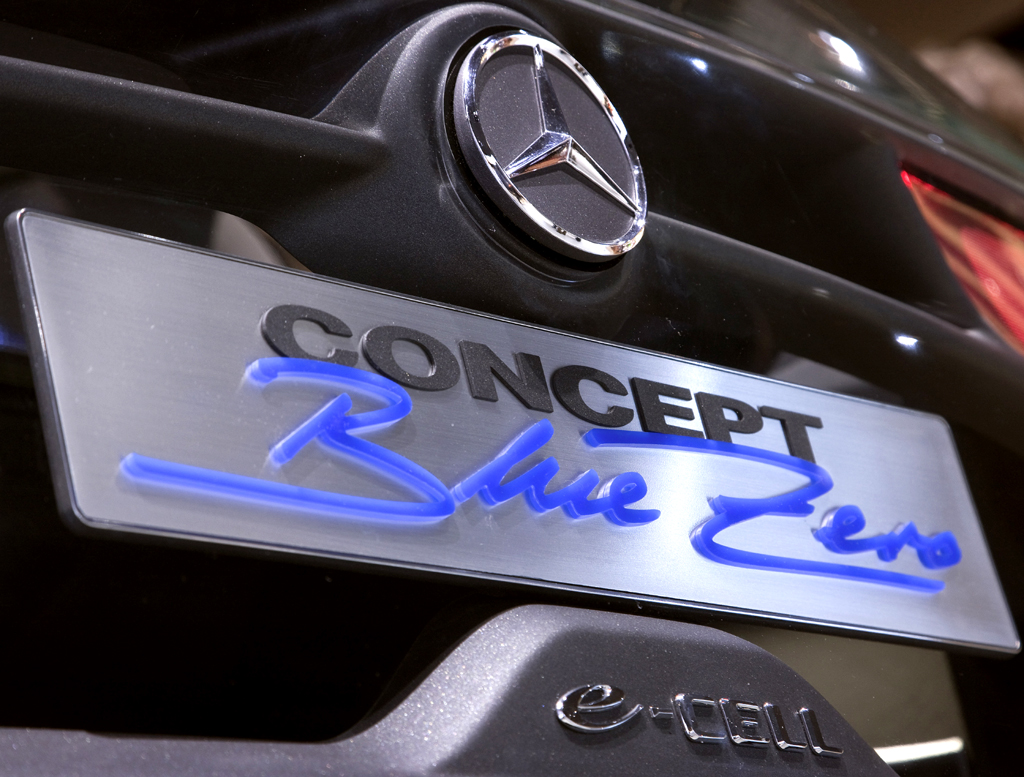 Mercedes-Design: Konzeptautos wie die Mercedes-Bluezero-Studie ... 