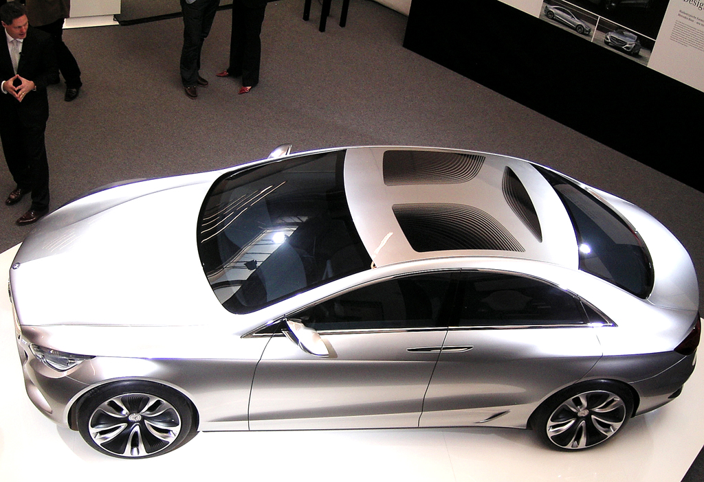 Mercedes F800 Style: Von oben gesehen. 
