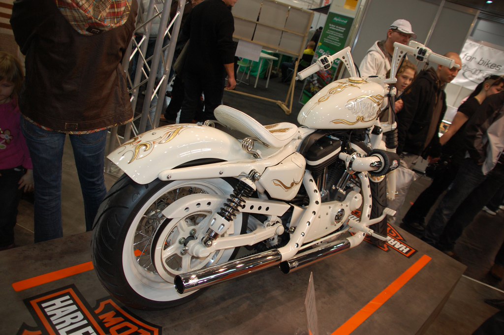 Motorrad Messe Leipzig 2010: Harley-Davidson & Triumph