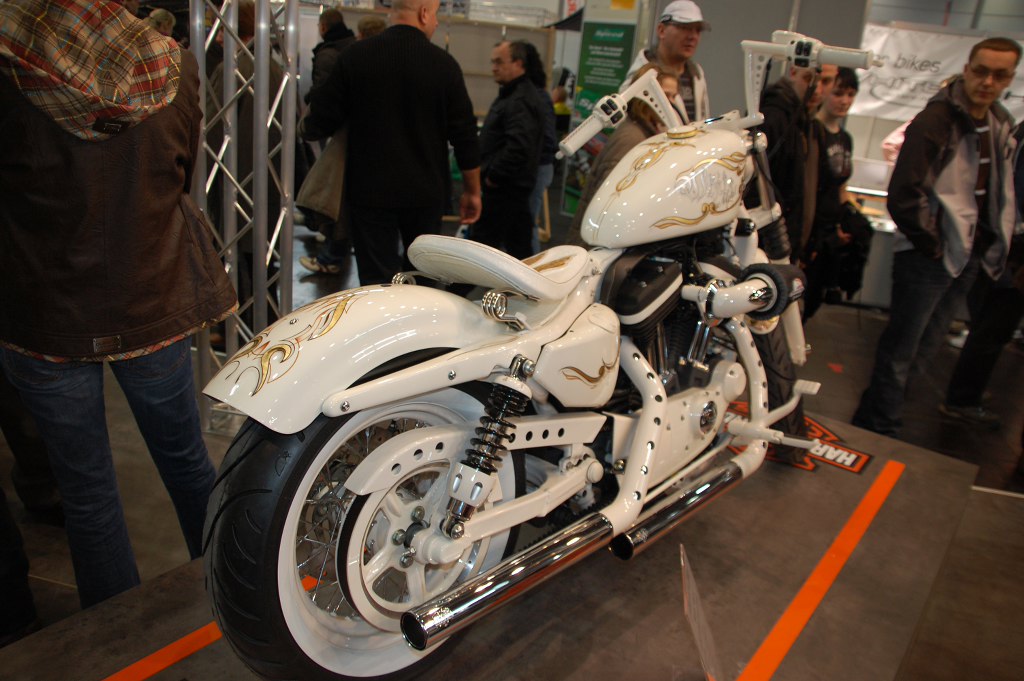 Motorrad Messe Leipzig 2010: Harley-Davidson & Triumph