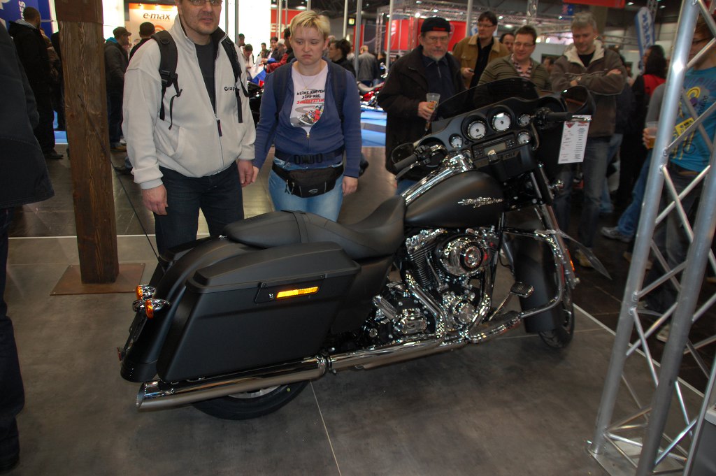 Motorrad Messe Leipzig 2010: Harley-Davidson & Triumph