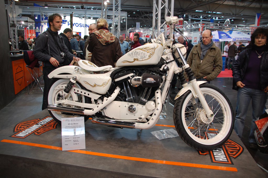 Motorrad Messe Leipzig 2010: Harley-Davidson & Triumph