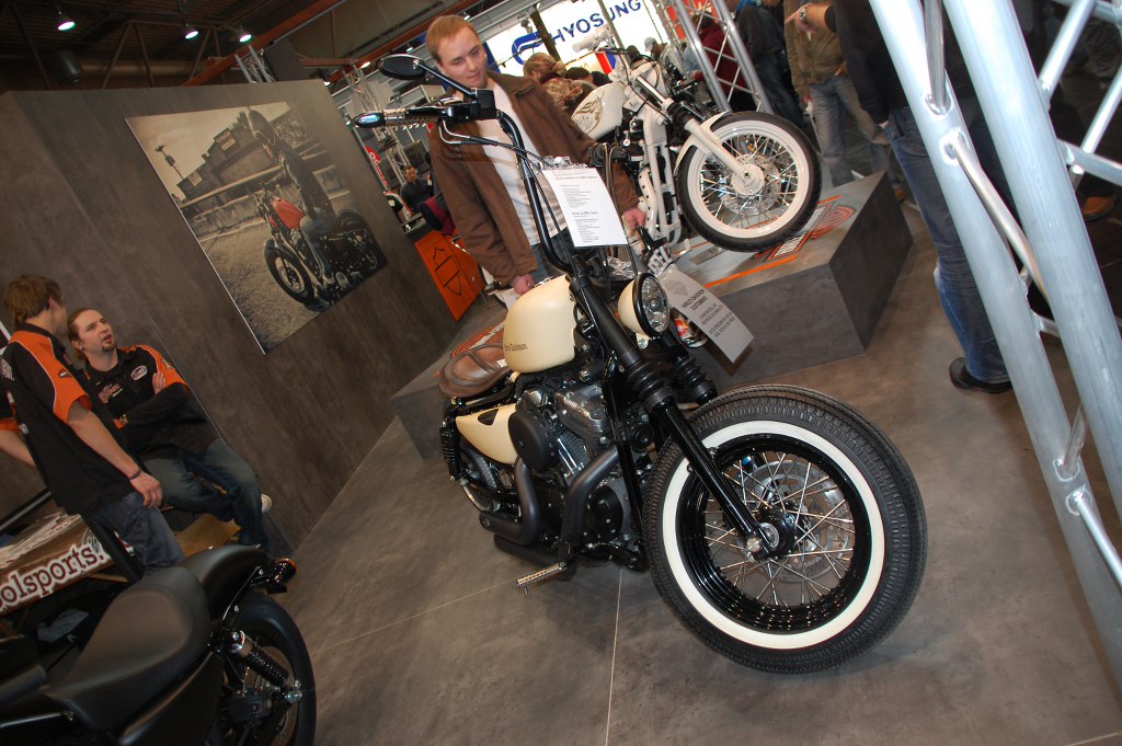 Motorrad Messe Leipzig 2010: Harley-Davidson & Triumph