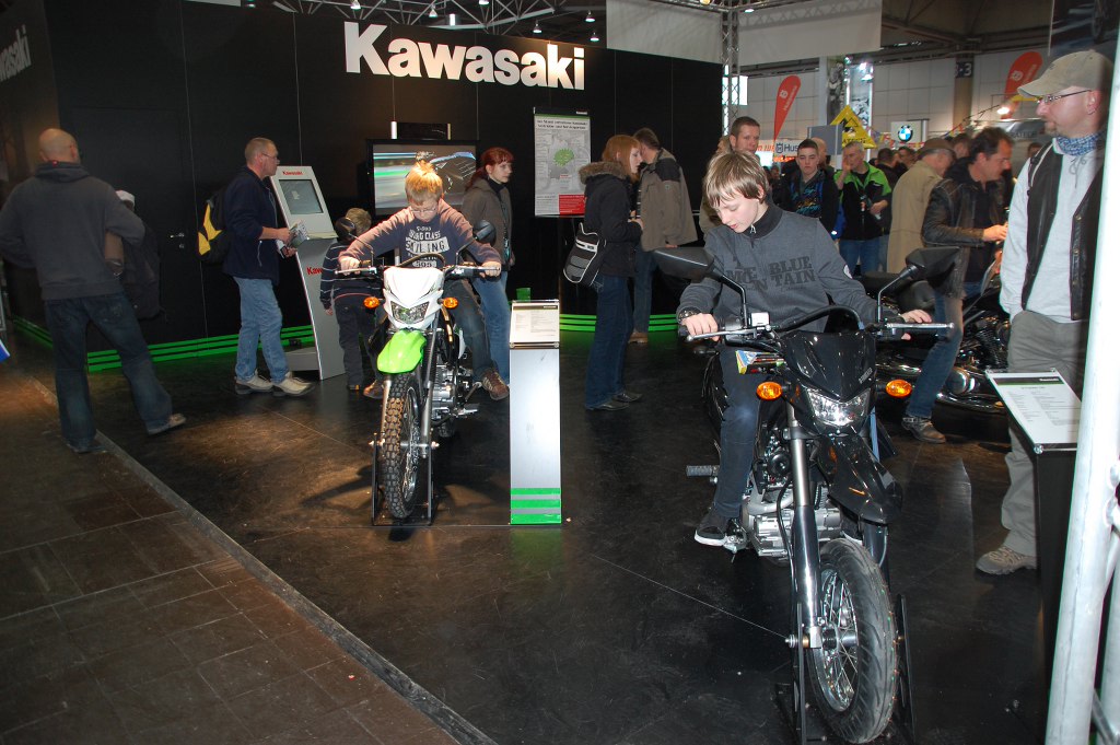 Motorrad Messe Leipzig 2010: Honda, Kawasaki & Hyosung