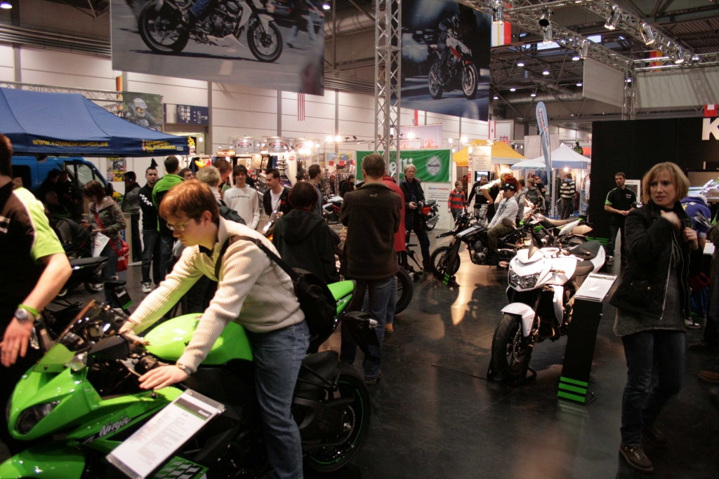 Motorrad Messe Leipzig 2010: Honda, Kawasaki & Hyosung