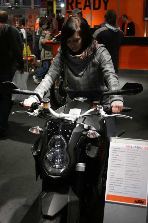 Motorrad Messe Leipzig 2010: KTM, Moto Guzzi & Roller
