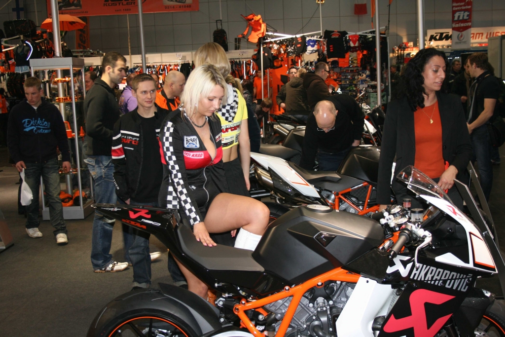 Motorrad Messe Leipzig 2010: KTM, Moto Guzzi & Roller