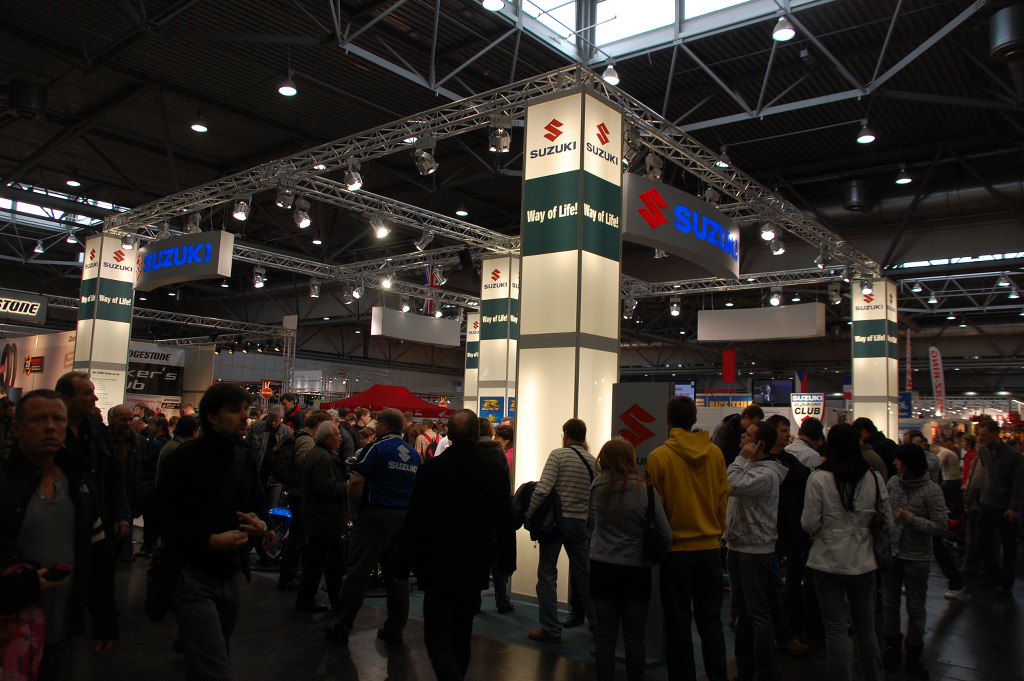 Motorrad Messe Leipzig 2010: Suzuki & Yamaha