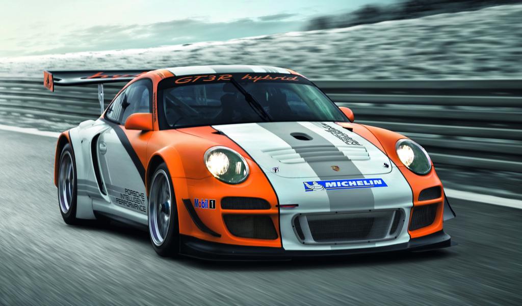 Porsche 911 GT3 R Hybrid.