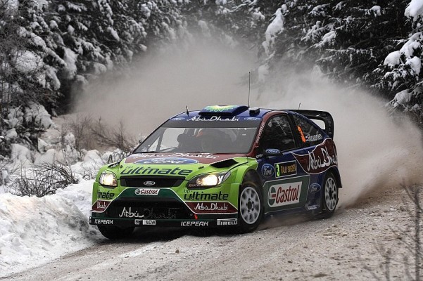 Rallye Schweden 1. Tag - Hirvonen nicht zu stoppen: Sekundenkampf an der Spitze