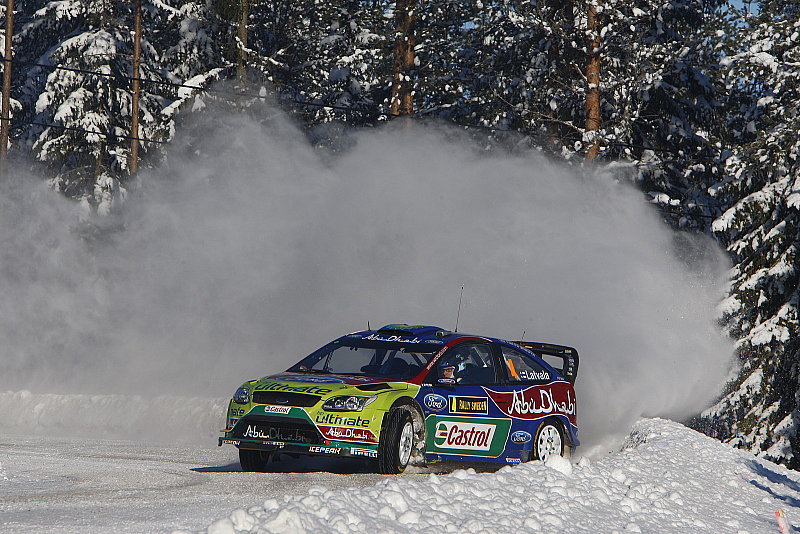 Rallye Schweden 3. Tag - Sieg f&uuml;r Hirvonen: Hirvonen gewinnt Saisonaufakt