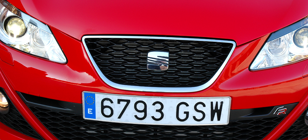 Seat Ibiza FR Diesel: Frontansicht. 