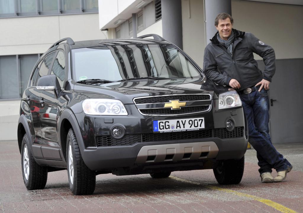 Sven Martinek fährt jetzt Chevrolet Captiva