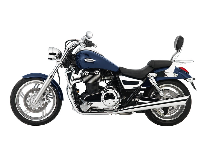 Triumph Thunderbird mit Chrom-Paket.