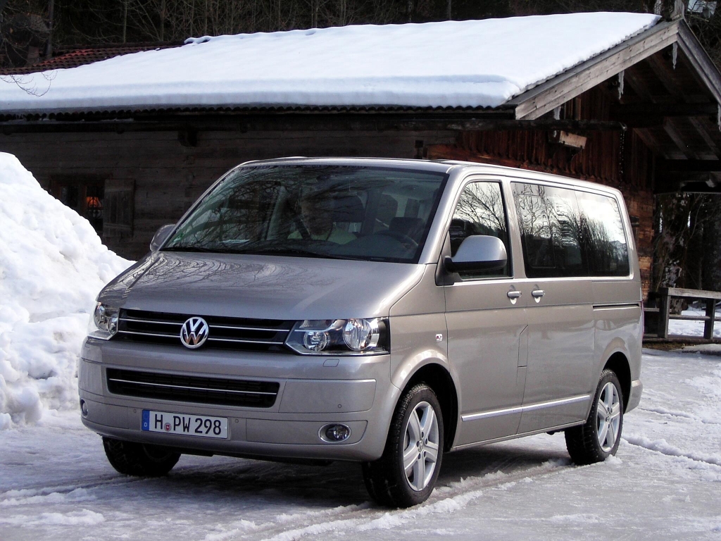 VW T5 4motion: Allradantrieb für den Bulli