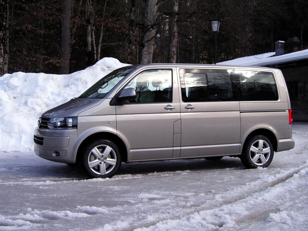 VW T5 4motion: Allradantrieb für den Bulli
