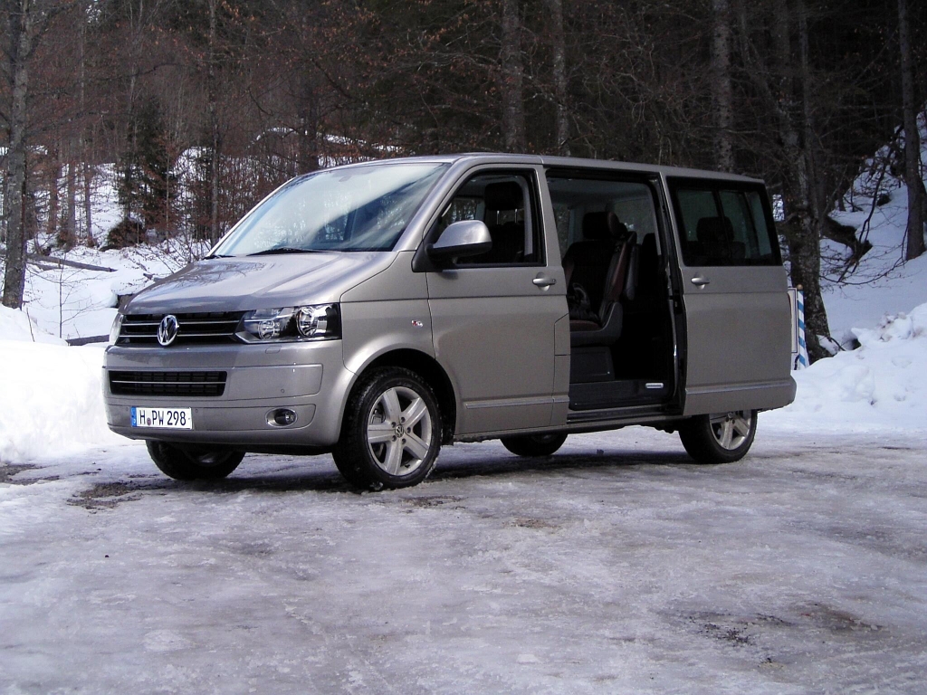 VW T5 4motion: Allradantrieb für den Bulli