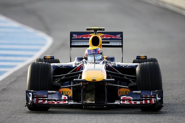 Webber im Trockenen an der Spitze: Schumacher im Mittelfeld